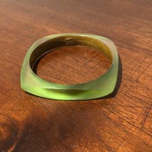Alexis Bittar Green Bangle Bracelet